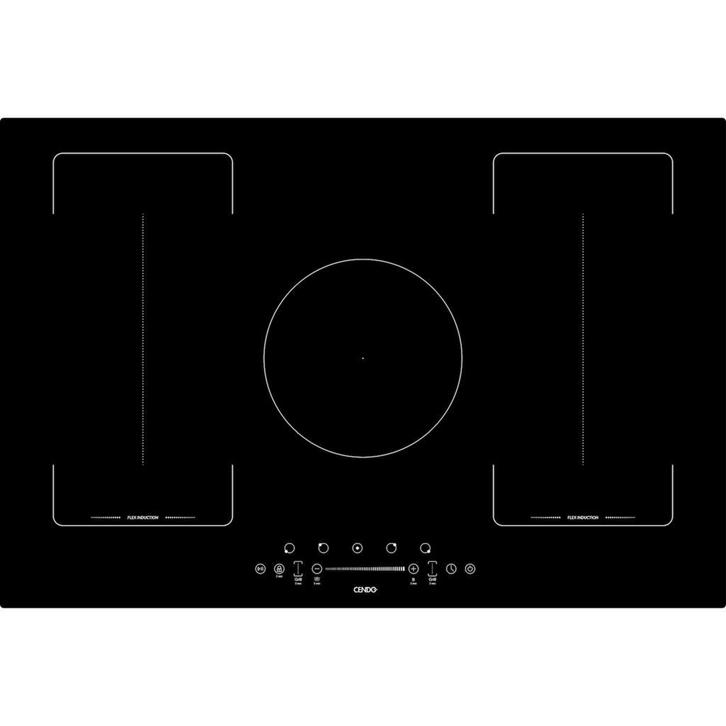 Flex Inductiekookvuur - 80 cm - 5 zones - CENDO KR98FI2TS, Elektronische apparatuur, Kookplaten, Vrijstaand, 5 kookzones of meer