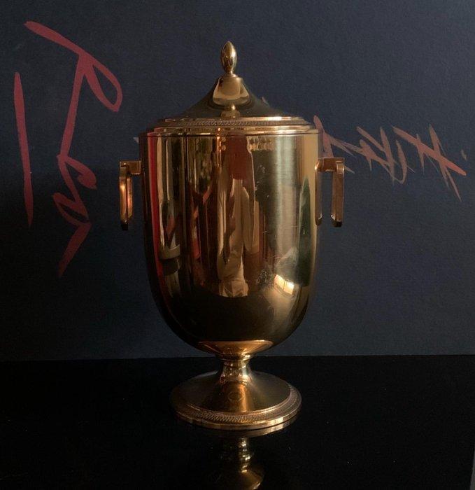 Seau à glace - Porte-glaçons déco dAldo Tura fabriqué vers, Antiek en Kunst, Antiek | Meubels | Stoelen en Sofa's