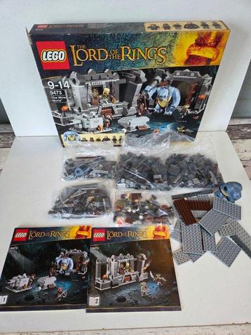 Lego Set - 9473 - The Lord of the Rings - The Mines of Moria beschikbaar voor biedingen