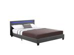 Veiling - Gestoffeerd bed Verona - 120 x 200cm - Donkergrijs, Nieuw