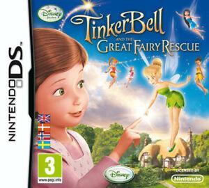 Tinkerbell and the Great Fairy Rescue (DS) PEGI 3+ Adventure, Consoles de jeu & Jeux vidéo, Jeux | Nintendo DS, Envoi