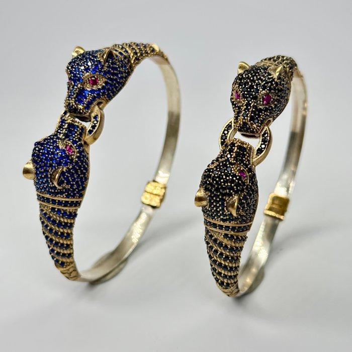 Zonder Minimumprijs - Armband 925 Zilver Synthetische, Handtassen en Accessoires, Armbanden