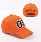 Oranje pet Base ball cap General Lee 01  Hat Embroidery, Ophalen of Verzenden, Nieuw