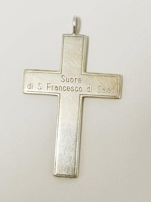 Kruis - Zilver - 1960-1970 - Pectoral, Antiek en Kunst, Antiek | Boeken en Manuscripten