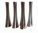 Sambonet - Centro Stile Sambonet - Vaas (6) - Bamboo - Staal, Antiek en Kunst