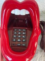 Analoge telefoon - Plastic - Rollende steen tong telefoon, Antiek en Kunst