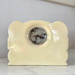 Klok - ODYV - Keramiek, Messing - 1940-1950, Antiek en Kunst, Antiek | Klokken