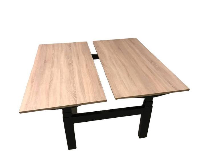 Ahrend Duo Bureau - Elektrisch Verstelbaar - Duo Werkplek, Huis en Inrichting, Bureaus, Stabureau, Zo goed als nieuw, Elektrisch