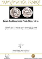 Romeinse Republiek. Pinarius Natta, 149 BC. Denarius Rome
