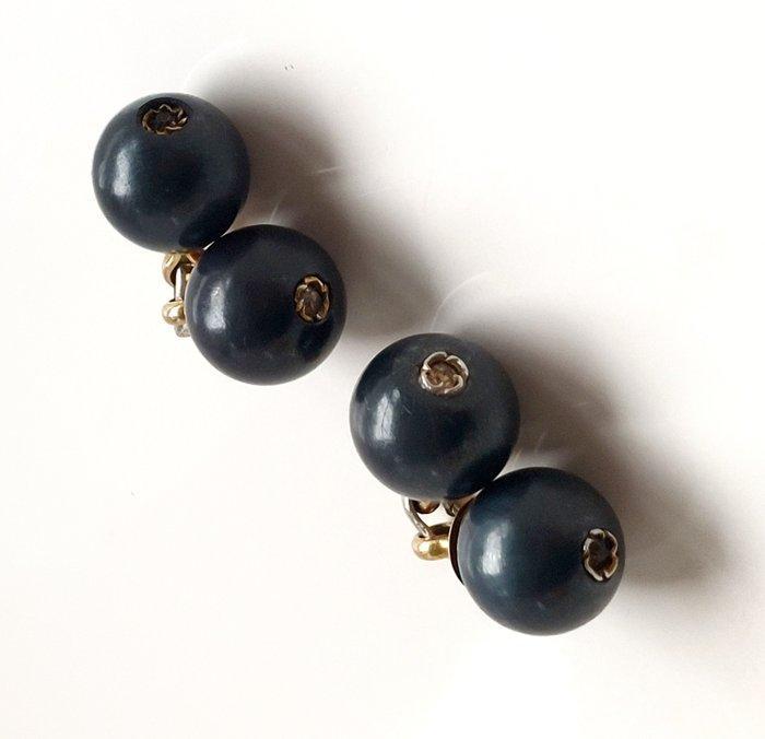 Zonder Minimumprijs - Manchetknopen - 18 karaat Geel goud,, Handtassen en Accessoires, Antieke sieraden