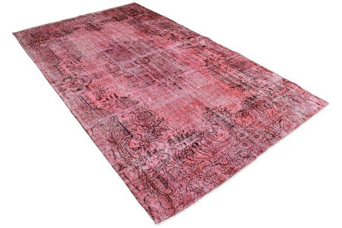 Pink vintage - Vloerkleed - 280 cm - 170 cm - met, Huis en Inrichting, Stoffering | Tapijten en Vloerkleden