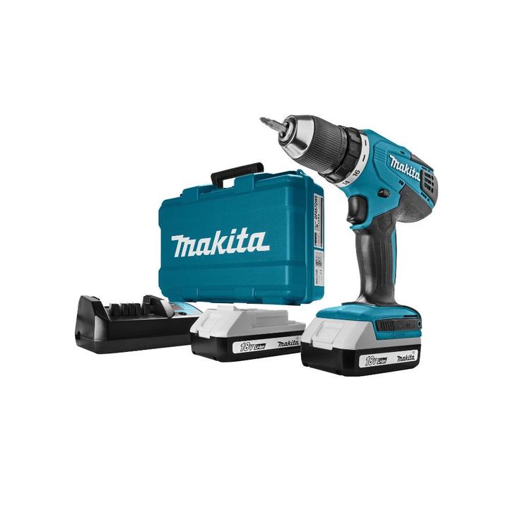 Makita HP457DWE Combi-boormachine accu 18 V, Doe-het-zelf en Bouw, Gereedschap | Handgereedschap, Verzenden