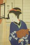 Rolschildering, Schilderij - Zijde - 'Shunko  - Ukiyo-e