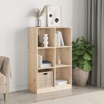 vidaXL Boekenkast 70x33x110 massief grenenhout, Huis en Inrichting, Kasten | Boekenkasten, Verzenden, Nieuw