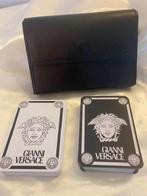 Speelkaarten - Versace: rarissimo set di carte MEDUSA black, Antiek en Kunst