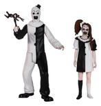 Terrifier 2 5 Points Action Figures Set Art & Little Pale Gi, Ophalen of Verzenden