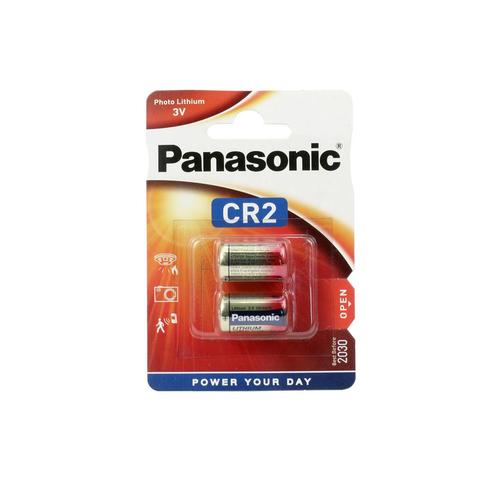 Panasonic CR2 3V Lithium 850mAh (Duo Blister), Audio, Tv en Foto, Accu's en Batterijen, Nieuw, Verzenden