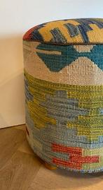 Kelim Poef(Ongebruikt/Nieuw) - Tapijt - 38 cm - 38 cm, Huis en Inrichting, Nieuw