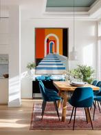 Nelson F. León - Puertas en Perspectiva XL- (NO Reserve), Antiek en Kunst