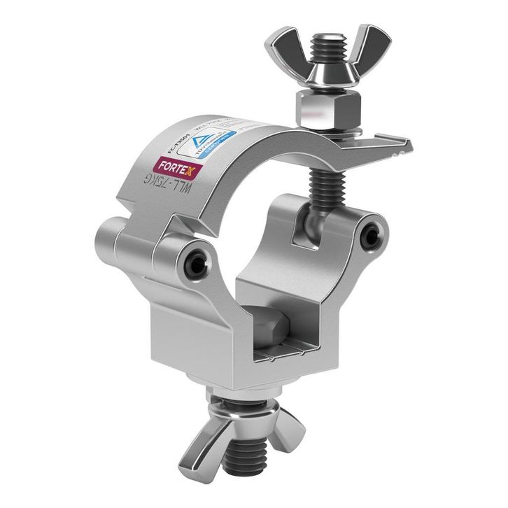 FORTEX Half Coupler truss klem WLL 75kg buis Ø32-35mm, Muziek en Instrumenten, Licht en Laser, Verzenden