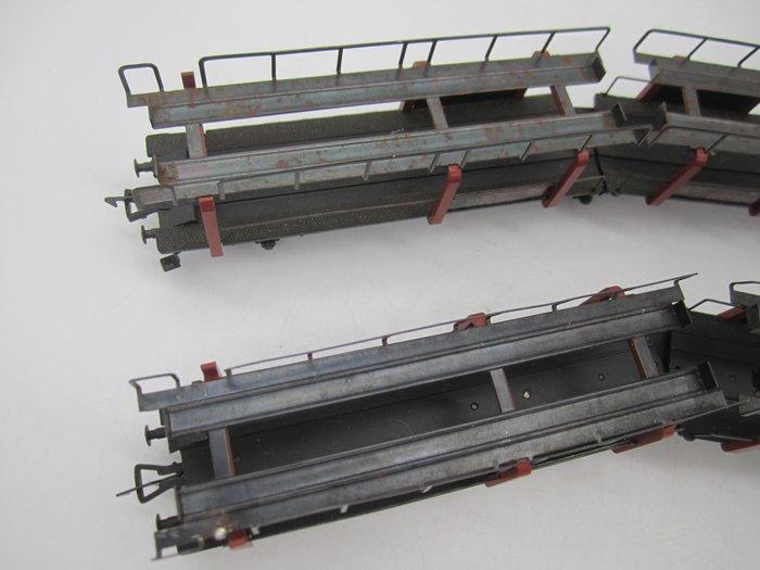 Fleischmann H0 - Modeltrein goederenwagon (2) - 2 lege, Hobby en Vrije tijd, Modeltreinen | H0