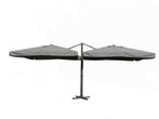 Dubbele hangende parasol Donkergrijs (2 * 300x300c, Ophalen, Nieuw