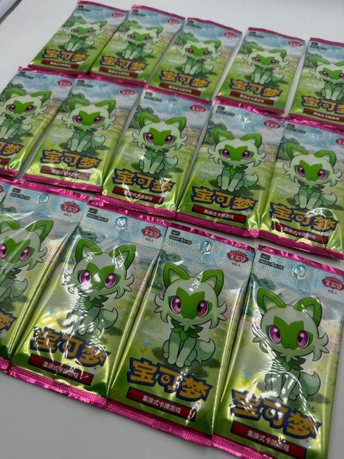 Pokémon - 15 Booster pack - Gem Pack VOL. 1 chinese, Hobby en Vrije tijd, Verzamelkaartspellen | Pokémon