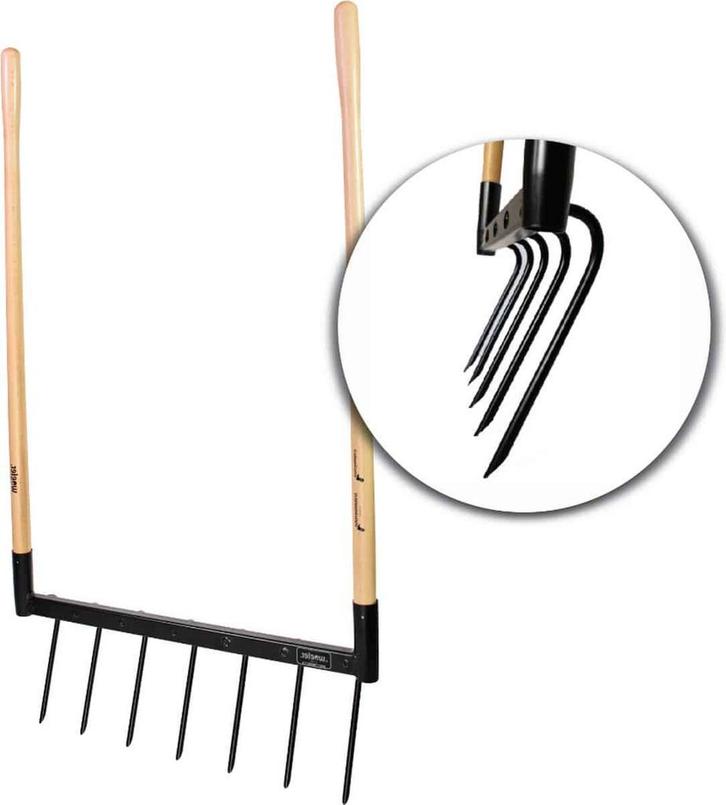 de Woeler - DW7 - Woelvork Grelinette -, Jardin & Terrasse, Outils à main, Envoi