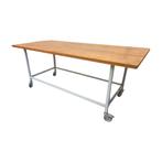 Verrijdbare tafel 250×110×101 cm – Gebruikt, Ophalen of Verzenden