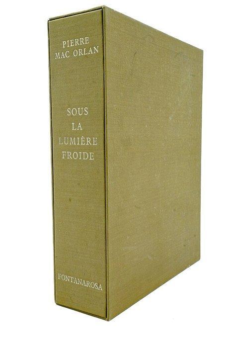 Pierre Mac Orlan / Fontanarosa - Sous la lumière froide -, Antiquités & Art, Antiquités | Livres & Manuscrits