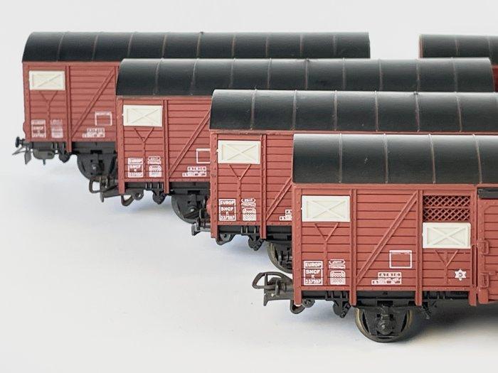 Jouef H0 - Wagon de marchandises pour trains miniatures (8), Hobby en Vrije tijd, Modeltreinen | H0