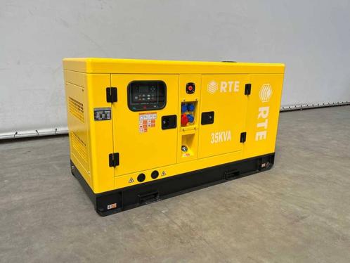 Veiling: Generator RTE 7310 Diesel 35KvA 2025 Nieuw, Zakelijke goederen, Machines en Bouw | Aggregaten, Ophalen