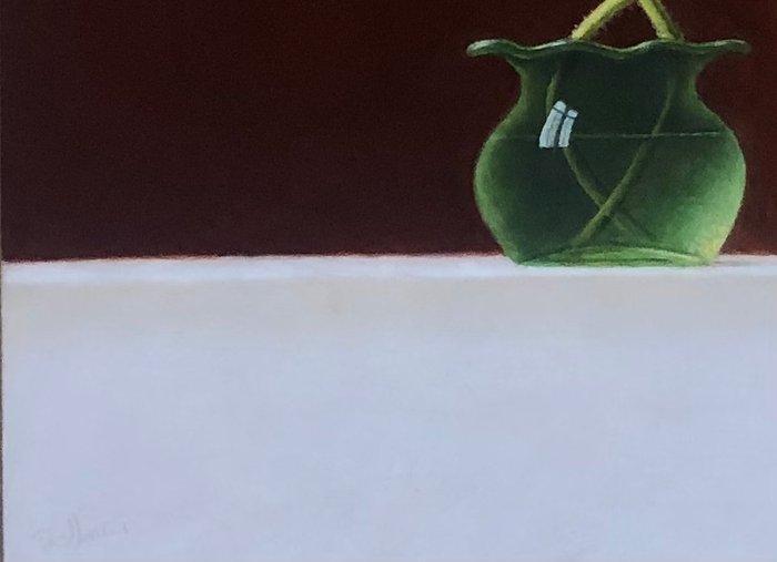 Ruud Verkerk - Bloemen duet., Antiquités & Art, Art | Peinture | Moderne