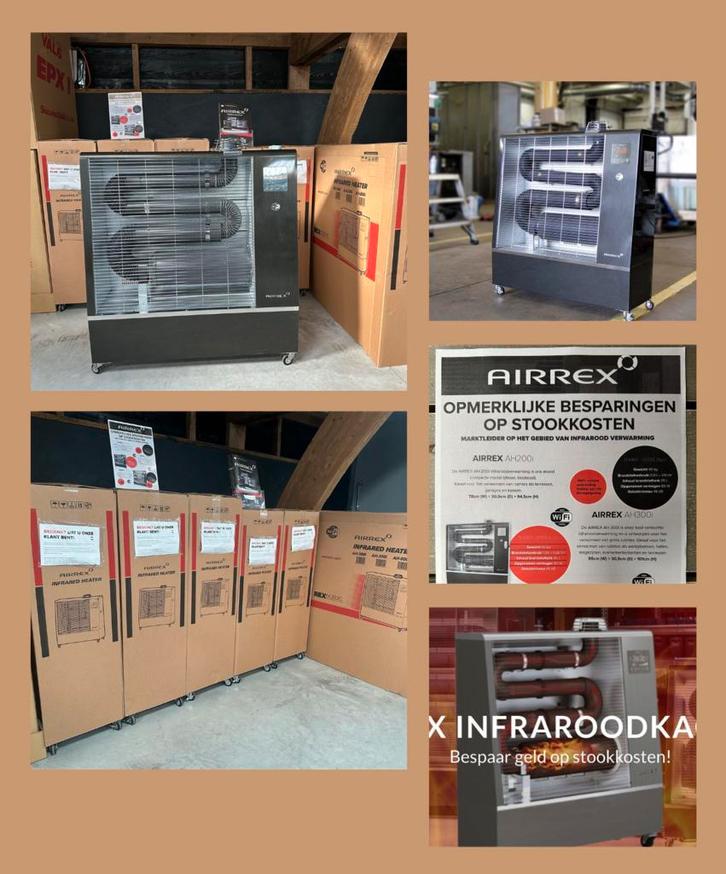 Airrex Infraroodheater Kachel Verwarming Dieselverwarming, Huis en Inrichting, Kachels, Overige soorten, Vrijstaand, Nieuw, Ophalen