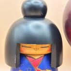 Paire de poupées Kokeshi créatives de Takamizawa Kazuwo et, Antiek en Kunst