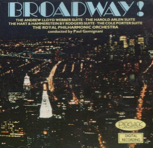 The Royal Philharmonic Orchestra - Broadway !, CD & DVD, CD | Pop, Envoi