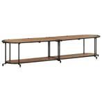 vidaXL Tv-meubel 200x42x40 cm massief acaciahout, Huis en Inrichting, Verzenden, Nieuw