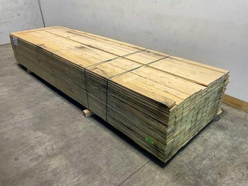 Veiling - 60x Vuren plank 390x10x2,2cm, Doe-het-zelf en Bouw, Hout en Planken, Nieuw