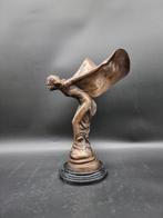 Statue, Spirit of Ecstasy - 38 cm - Bronze, Marbre