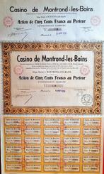 Frankrijk. Loire - Casino de Montrond-les-Bains / Action de