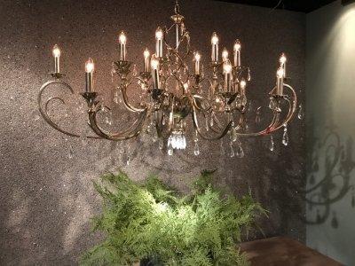 Leclercq & bouwman - Kroonluchter - blad zilver - NEW, Antiek en Kunst, Antiek | Verlichting