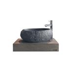 Wastafelblad Looox Wood 40 cm Massief Eiken Hout, Doe-het-zelf en Bouw, Ophalen of Verzenden, Nieuw, Bad