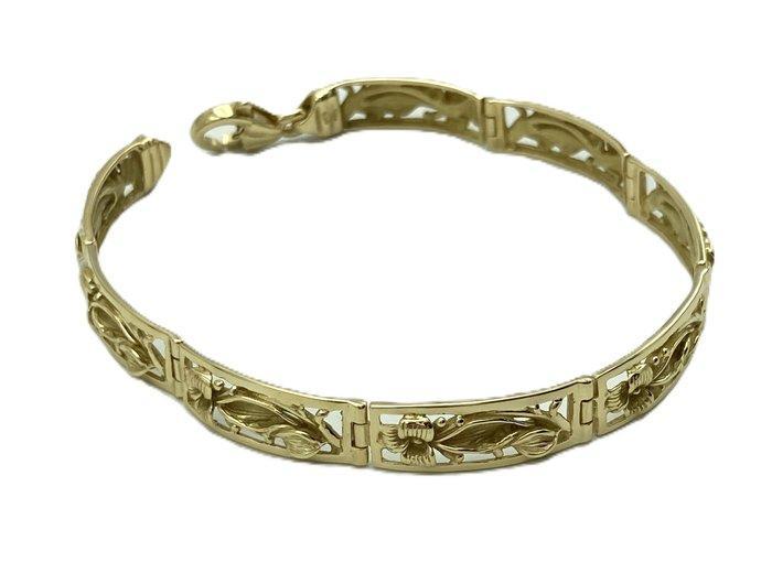 Armband - 18 karaat Geel goud, Handtassen en Accessoires, Armbanden
