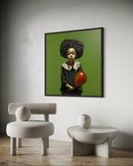 Houessou Koffins Bryan (1999) - Rouge solitude, Antiquités & Art