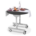 Tafel Kamerdienst | Tafelblad Ø800mm | 540x800x780(h)mm, Verzenden, Nieuw in verpakking