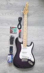 Vision - Flametop Strat Guitar Set + Multi Effect - -, Nieuw