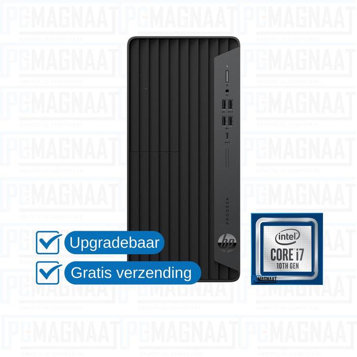 HP ProDesk 600 G6 MT i7-10700 8GB 256GB NVMe, Computers en Software, Desktop Pc's, 3 tot 4 Ghz, SSD, Gebruikt, 8 GB, Ophalen of Verzenden