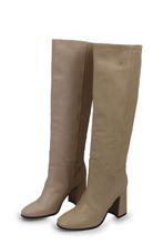 Sacha Laarzen in maat 38 Beige, Kleding | Dames, Hoge laarzen, Verzenden, Beige, Zo goed als nieuw