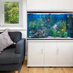 Aquarium 300 L Wit + Meubel - Starterset - wit grind, Dieren en Toebehoren, Verzenden, Nieuw