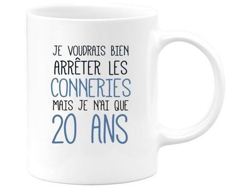 Veiling - Mok Je Voudrais Bien Arrêter Les Conneries..., Huis en Inrichting, Keuken | Servies, Gebruikt